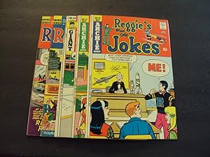 5 Archie Comics: Reggie And Me #21-22,63,73; Reggie's Wise Guy Jokes #29