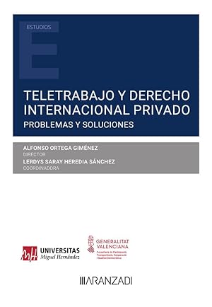 Bild des Verkufers fr Teletrabajo y derecho internacional privado. Problemas y soluciones zum Verkauf von Vuestros Libros