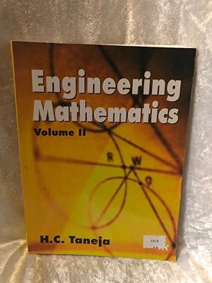 Imagen del vendedor de Engineering Mathematics: Volume II a la venta por Antiquariat Jochen Mohr -Books and Mohr-