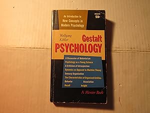 Immagine del venditore per Gestalt Psychology venduto da RMM Upstate Books