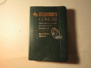 Seller image for Stedman's Concise Medical Dictionary For Health Professions for sale by RMM Upstate Books