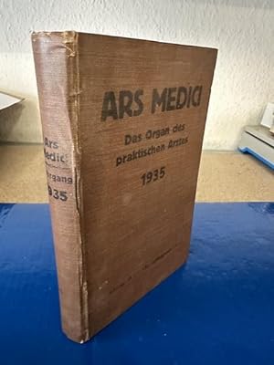 Bild des Verkufers fr Ars Medici XXV - 1935 Das Organ des praktischen Arztes zum Verkauf von Bchersammelservice Steinecke