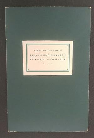 Immagine del venditore per Blumen und Pflanzen in Kunst und Natur. Rede zur Er�ffnung der Ausstellung im St. Annen-Museum. venduto da ANTIQUARIAT Franke BRUDDENBOOKS