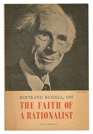 Bild des Verkufers fr The Faith of a Rationalist zum Verkauf von Between the Covers-Rare Books, Inc. ABAA