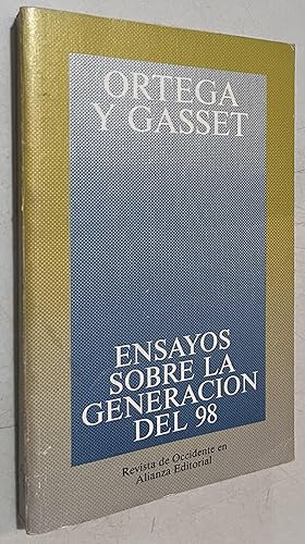 Imagen del vendedor de Ensayos sobre la Generación del 98 y otros escritores españoles contemporáneos (Spanish Edition) Paperback ?? May 15, 1989 a la venta por Once Upon A Time