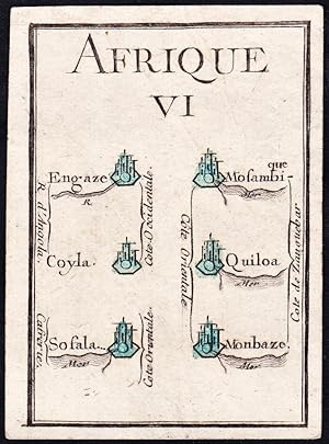 "Afrique VI" - Engaze Mosambique Coyla Quiloa Sosala Monbaze / Afrika / Africa / Afrique