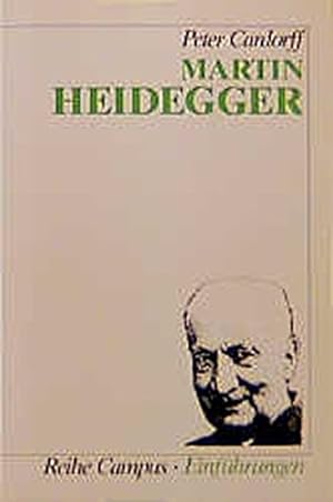 Seller image for Martin Heidegger (Reihe Campus. Einführungen) for sale by WeBuyBooks