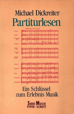 Seller image for Partiturlesen - Ein Schlssel zum Erlebnis Musik. for sale by Versandantiquariat Nussbaum