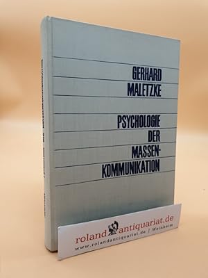 Psychologie der Massen Kommunikation: Theorie und Systematik