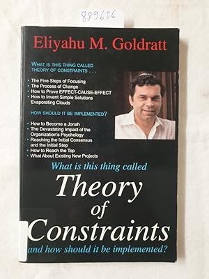 Immagine del venditore per Theory of Constraints and How it Should be Implemented : venduto da Versand-Antiquariat Konrad von Agris e.K.