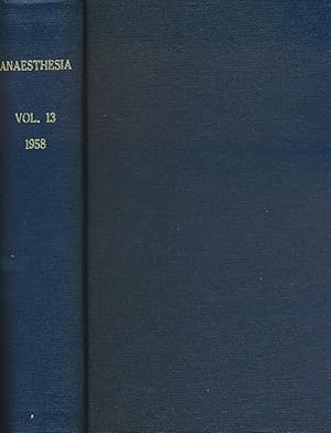 Seller image for Ansthesia [Anaesthesia]. Vol 13. 1958 for sale by Barter Books Ltd