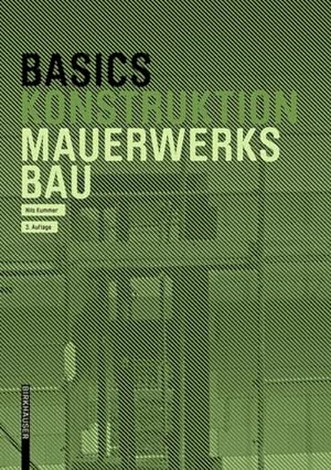 Image du vendeur pour Basics Mauerwerksbau mis en vente par BuchWeltWeit Ludwig Meier e.K.