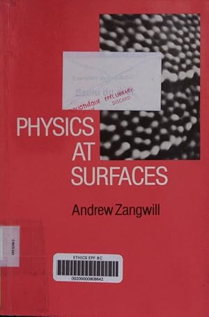 Physics at surfaces.