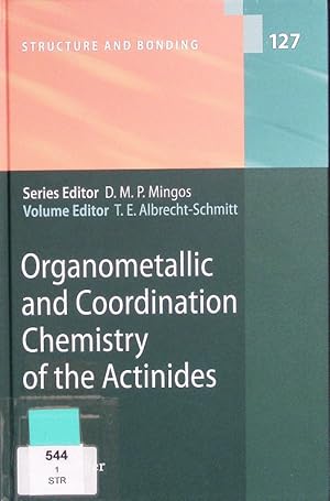 Immagine del venditore per Organometallic and coordination chemistry of the actinides. venduto da Antiquariat Bookfarm