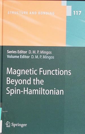 Seller image for Magnetic Functions Beyond the Spin-Hamiltonian. for sale by Antiquariat Bookfarm