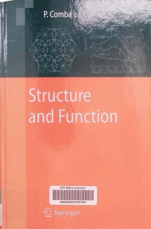Seller image for Structure and Function. for sale by Antiquariat Bookfarm