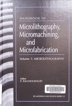 Seller image for Microlithography. for sale by Antiquariat Bookfarm