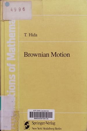 Bild des Verkufers fr Brownian motion. zum Verkauf von Antiquariat Bookfarm