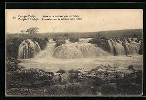 Ansichtskarte Belgisch Congo, Watervallen van de Lubilash nabij Tshala