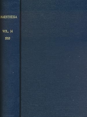 Imagen del vendedor de Ansthesia [Anaesthesia]. Vol 14. 1959 a la venta por Barter Books Ltd