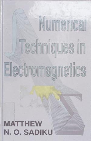 Immagine del venditore per Numerical techniques in electromagnetics. venduto da Antiquariat Bookfarm