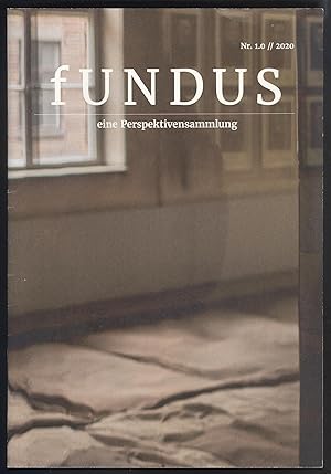 Imagen del vendedor de Fundus. Eine Perspektivensammlung Nr. 1.0 / 2020 (Fundus No. 01). a la venta por Versandantiquariat Markus Schlereth