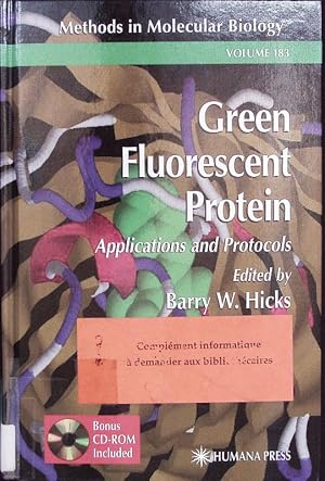 Immagine del venditore per Green Fluorescent Protein. Applications and Protocols. venduto da Antiquariat Bookfarm