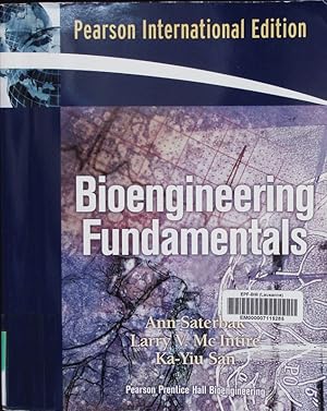 Bild des Verkufers fr Bioengineering fundamentals. zum Verkauf von Antiquariat Bookfarm