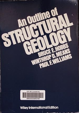 Imagen del vendedor de An outline of structural geology. a la venta por Antiquariat Bookfarm