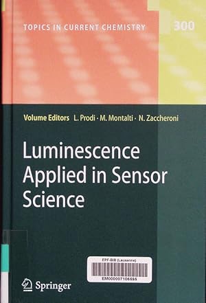 Imagen del vendedor de Luminescence Applied in Sensor Science. a la venta por Antiquariat Bookfarm