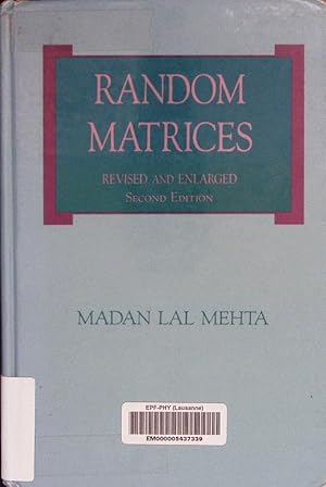 Bild des Verkufers fr Random Matrices. Revised and Enlarged Second Edition. zum Verkauf von Antiquariat Bookfarm