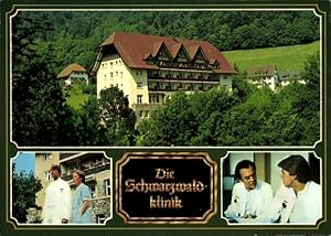 Ansichtskarte / Postkarte Die Schwarzwaldklinik, ZDF, Schauspieler, Schauplatz Klinik Glotterbad ...