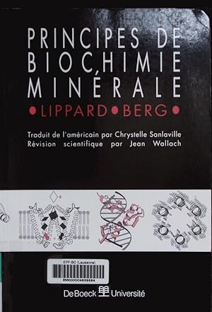 Bild des Verkufers fr Principes de biochimie minrale. zum Verkauf von Antiquariat Bookfarm