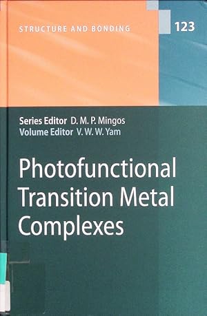 Immagine del venditore per Photofunctional Transition Metal Complexes. venduto da Antiquariat Bookfarm