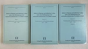 Immagine del venditore per Judenverfolgung und jdisches Leben unter den Bedingungen der nationalsozialistischen Gewaltherrschaft : Tondokumente und Rundfunksendungen. Bd. 1: 1930 - 1946; Bd. 2: 1947 - 1990; Bd. 3: Register. Drei Bnde. (= Verffentlichungen des Deutschen Rundfunkarchivs, Band 7 u. 8; zugleich : Audiovisuelle Quellen zur Geschichte und Kultur des europischen Judentums und zur Geschichte und Wirkung des Holocaust, Band 1 und 2). venduto da Antiquariat Bookfarm