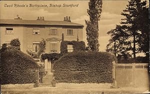 Ansichtskarte / Postkarte Bishops Stortford East England, Cecil Rhode's Birthplace