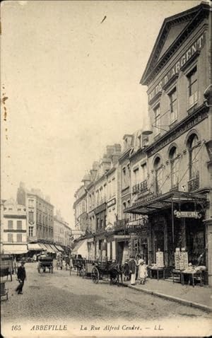 Bild des Verkufers fr Ansichtskarte / Postkarte Abbeville Somme, La Rue Alfred-Cendre zum Verkauf von akpool GmbH