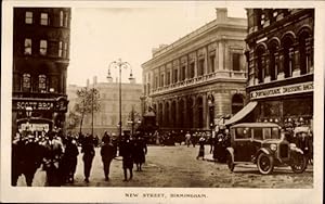 Seller image for Ansichtskarte / Postkarte Birmingham West Midlands England, New Street for sale by akpool GmbH