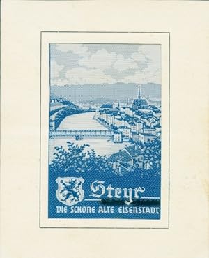 Seiden Ansichtskarte / Postkarte Steyr in Oberösterreich, Totalansicht
