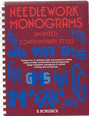Needlework Monograms unlimited: contemporary Styles