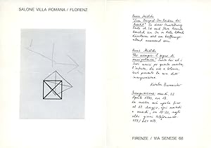 Imagen del vendedor de Rune Mields "Per esempio: il segno di onnopotenza" a la venta por Studio Bibliografico Marini