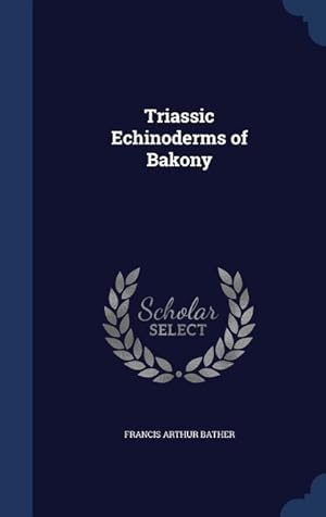 Bild des Verkufers fr Triassic Echinoderms of Bakony zum Verkauf von moluna