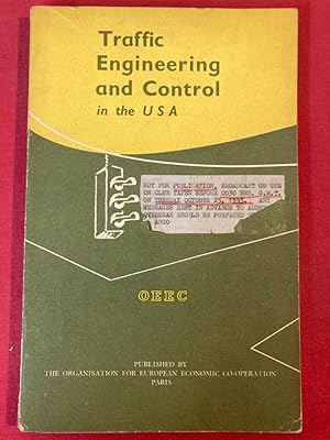 Traffic Engineering and Control in the USA.