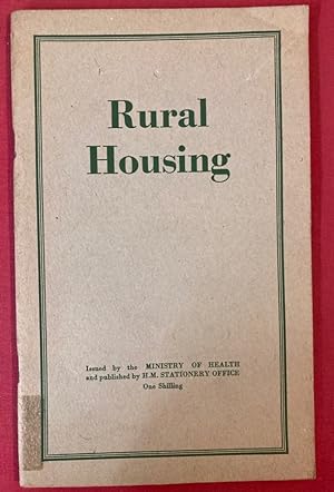 Bild des Verkufers fr Rural Housing. Third Report of the Rural Housing Sub-Committee of the Central Housing Advisory Committee. zum Verkauf von Plurabelle Books Ltd