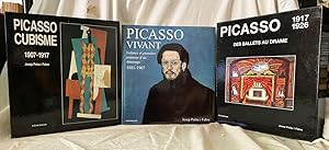 Seller image for Picasso Vivant 1891-1907.Picasso Cubisme 1907-1917. Picasso des Ballets au Drame 1917-1926 for sale by Librairie In-Quarto