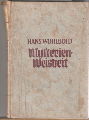 Seller image for Mysterienweisheit. Menschheitsentwicklung vom Mythos zum Christentum for sale by BuchSigel
