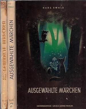 2 Bände - Ausgewählte Märchen, erster und zweiter Band in 2 Büchern.