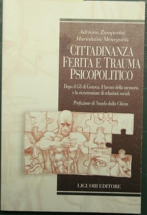 Bild des Verkufers fr Cittadinanza ferita e trauma psicopolitico zum Verkauf von Antica Libreria Srl