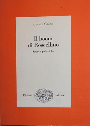 Immagine del venditore per Il boom di Roscellino venduto da Antica Libreria Srl