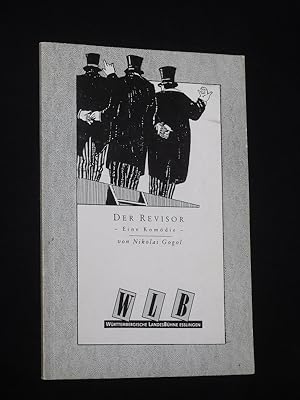 Imagen del vendedor de Programmheft 6 Wrttembergische Landesbhne Esslingen 1990/ 91. DER REVISOR von Gogol. Regie: Tatjana Rese, Bhnenbild/ Kostme: Eberhard Keienburg. Mit Andrea Hrnke-Triess, Albert Frank, Till Weinheimer, Anna Haack, Rudi Schulz, Bruno Schffner, Peter-Jochen Kemmer, Stefan Heckel, Robert Meller a la venta por Fast alles Theater! Antiquariat fr die darstellenden Knste